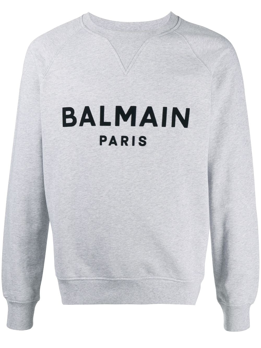 logo print sweatshirt - 1