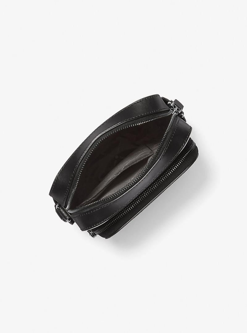 MICHAEL KORS Hudson Mini Signature Logo Flight Bag outlook