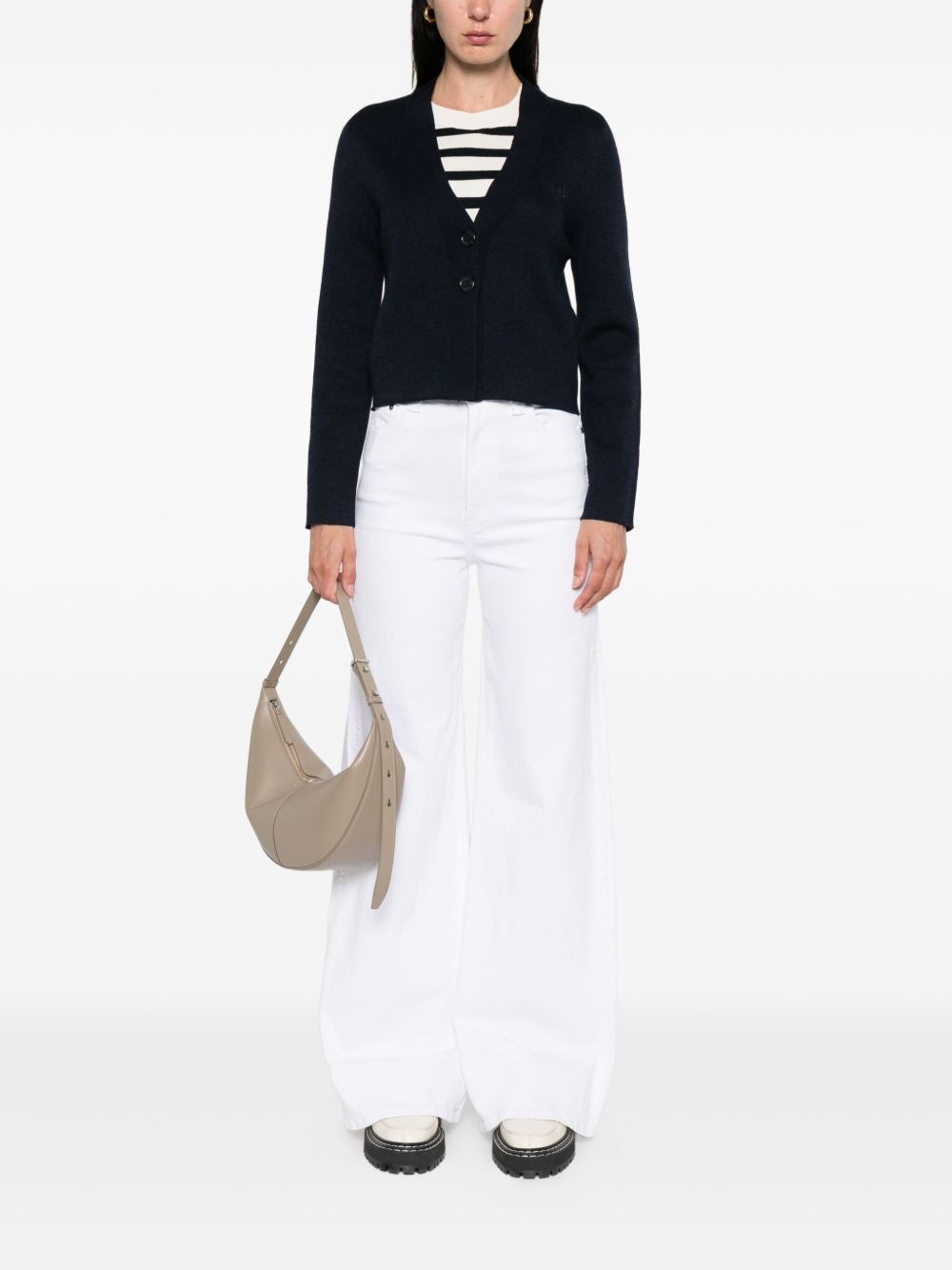 V-neck cardigan - 2