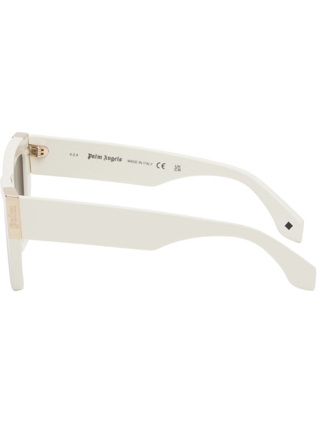 White Hollywood Sunglasses - 3