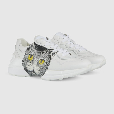 GUCCI Women's Rhyton sneaker with Mystic Cat outlook