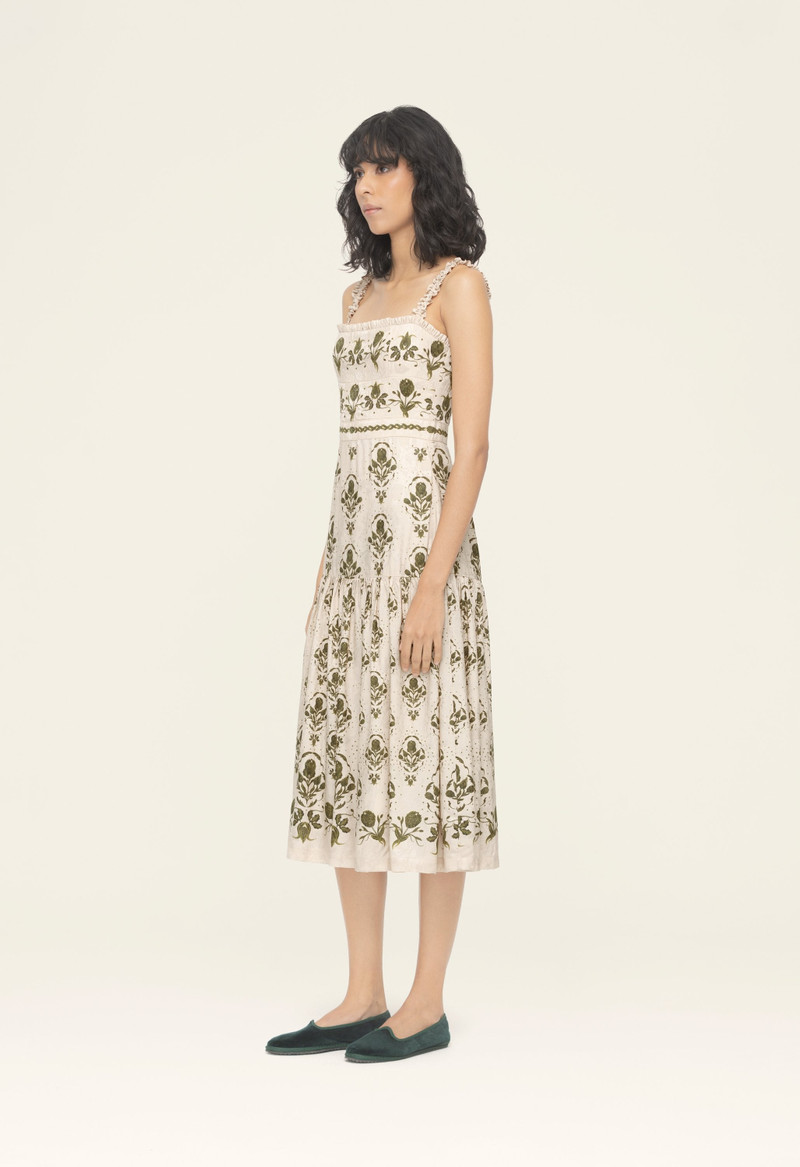 Níspero Relato Midi Dress 5