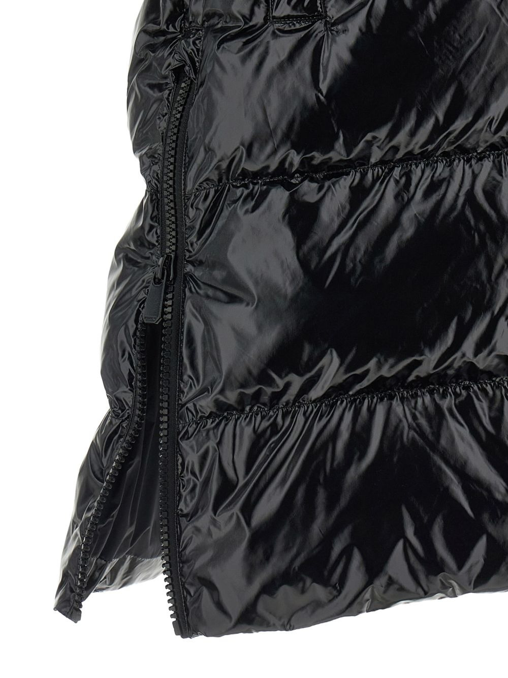 quilted hooded gilet - 3