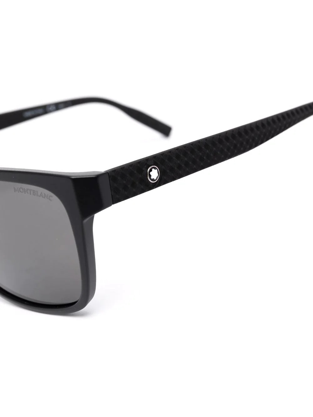 logo square tinted sunglasses - 3