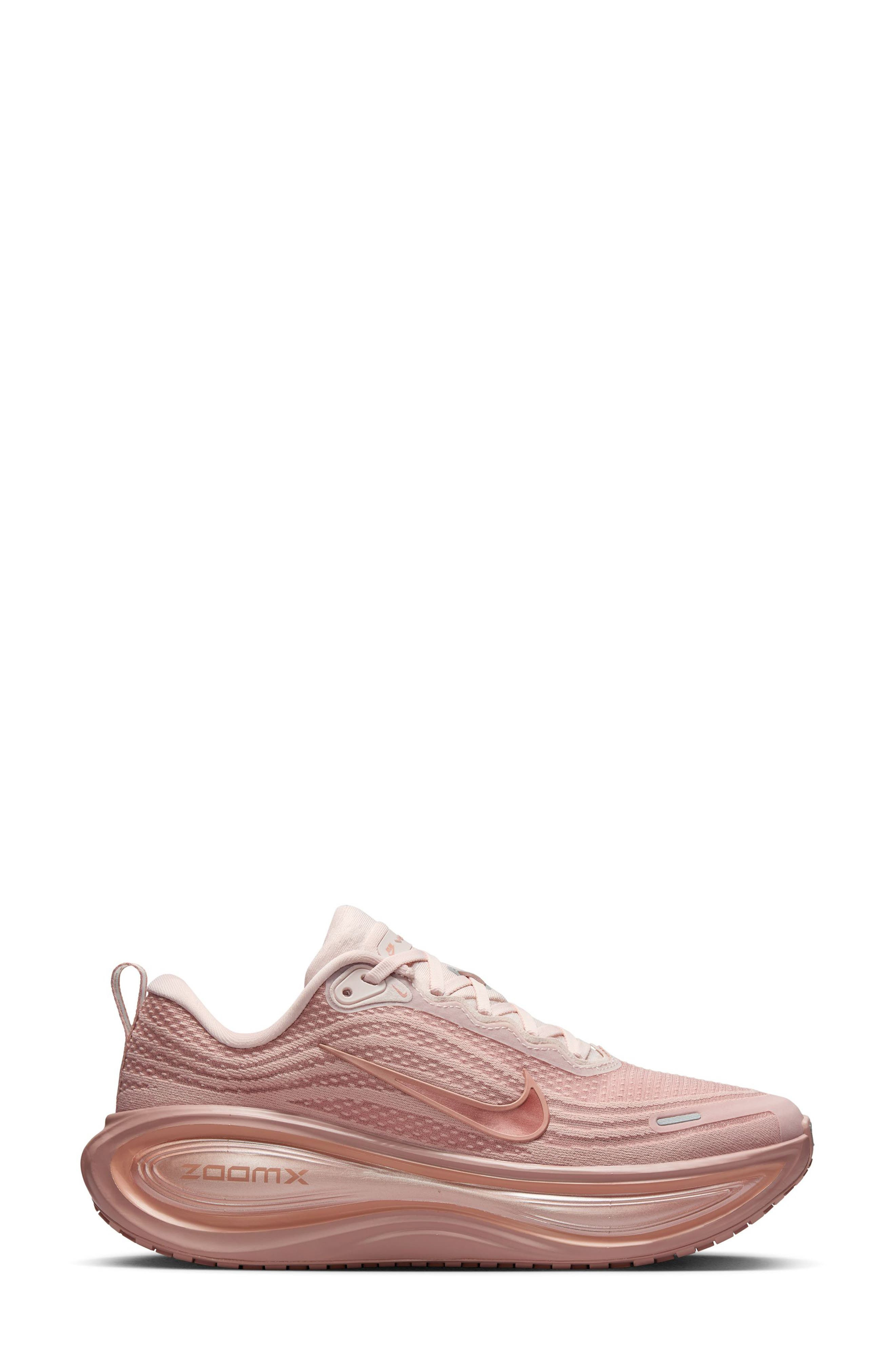 Nike Vomero Plus Running Shoe in Particle Pink/Rose Gold/Red at Nordstrom - 2