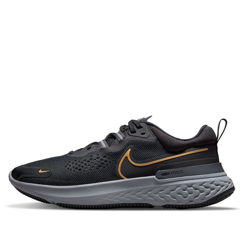 Nike React Miler 2 'Black Metallic Gold' CW7121-005 - 1