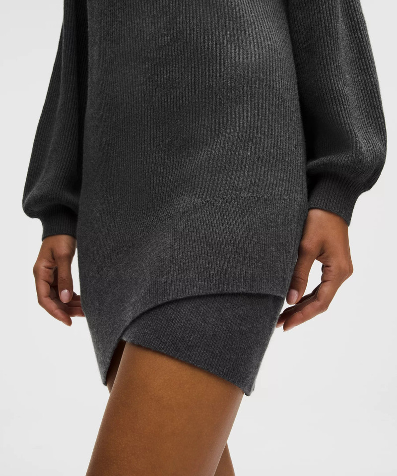 Reversible Crossover Cotton-Blend Dress 4