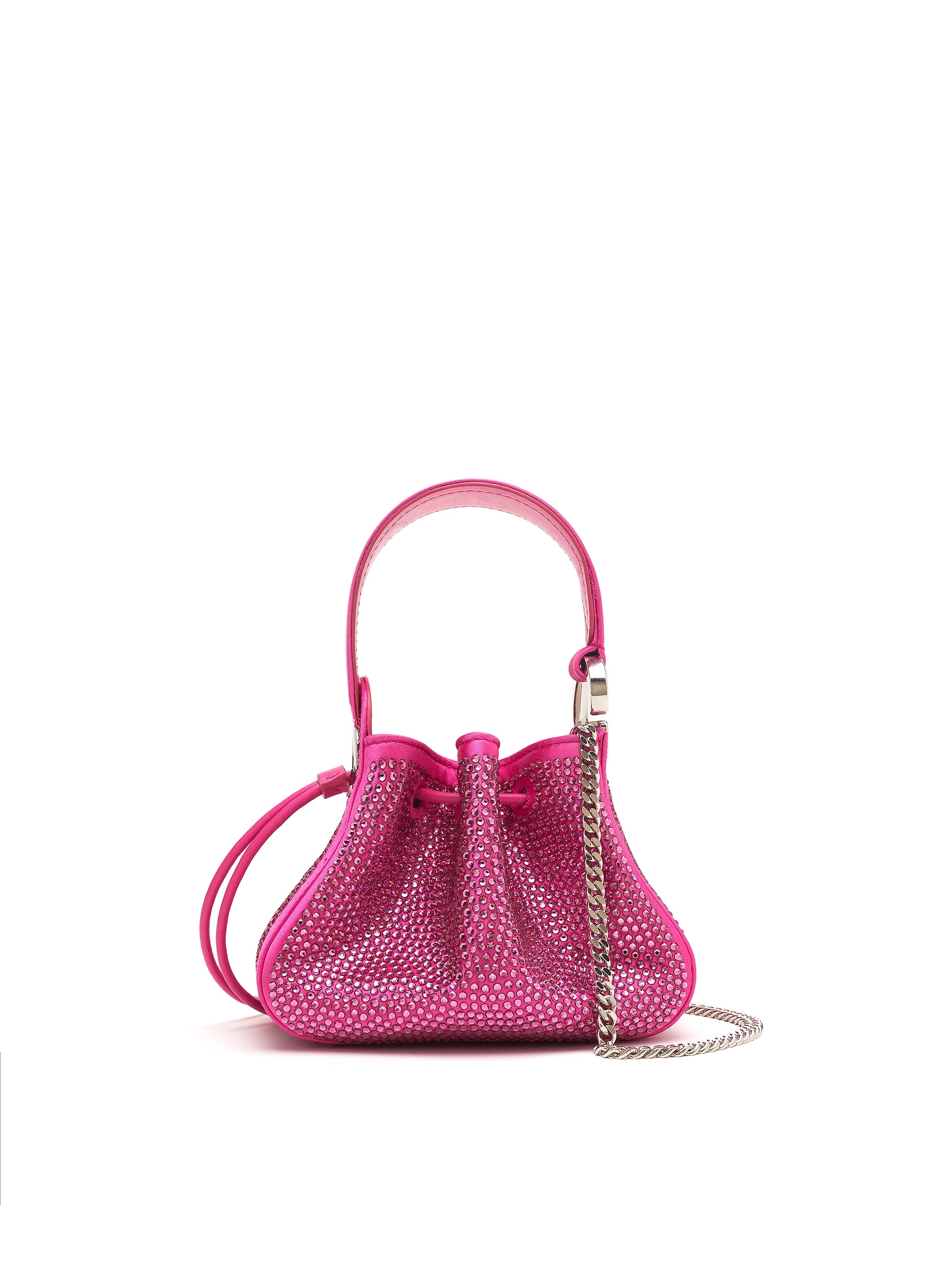 CRYSTAL PAVE NANO O HANDLE BAG - 3