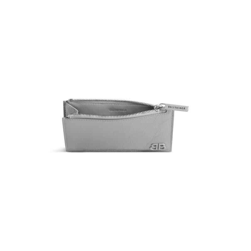 Men's Monaco Long Coin And Card Holder in Grey 3
