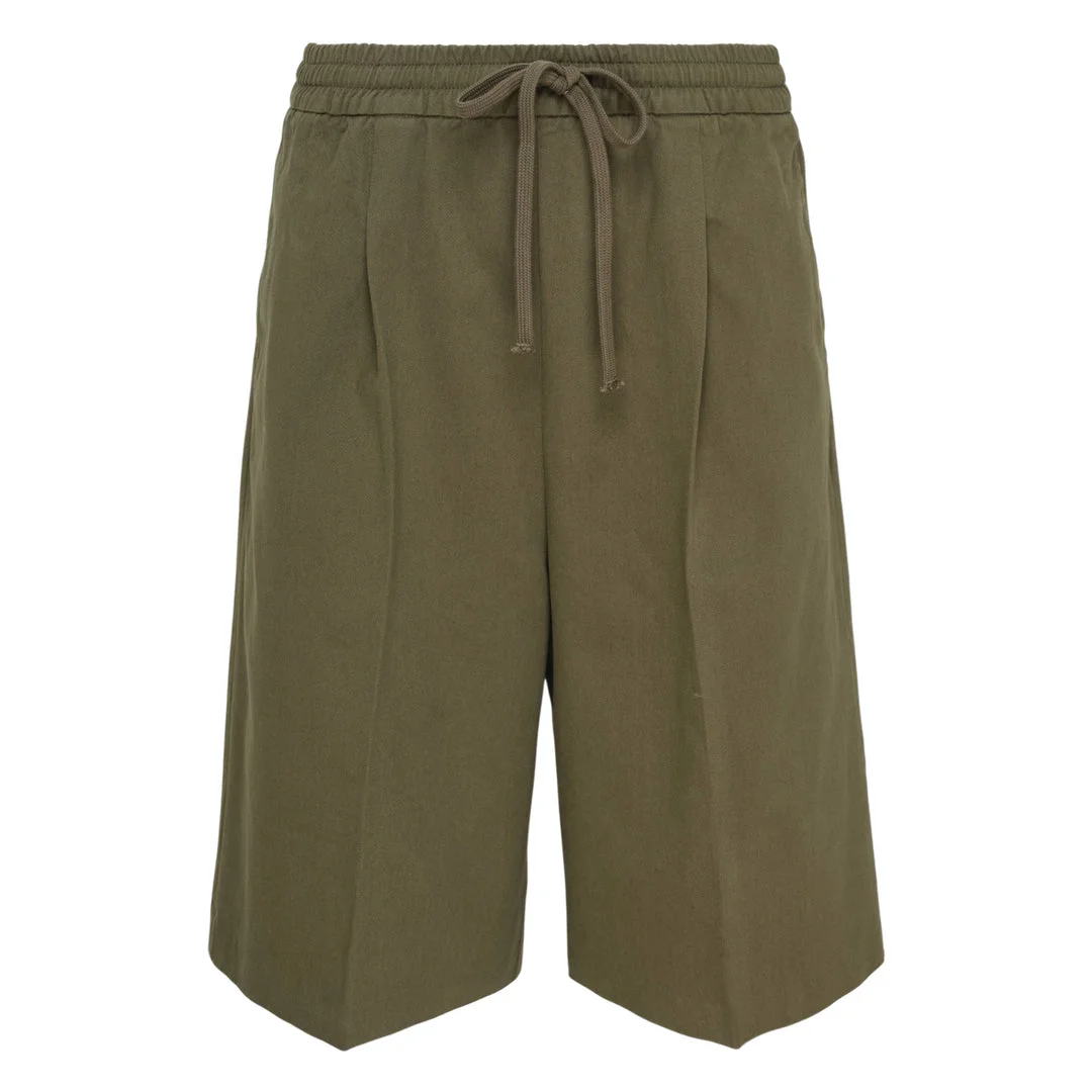 Relaxed Drawstring Shorts - 1
