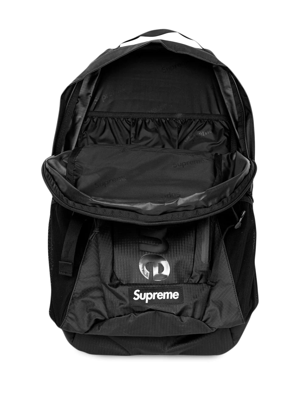 logo-print backpack "SS 21" - 4