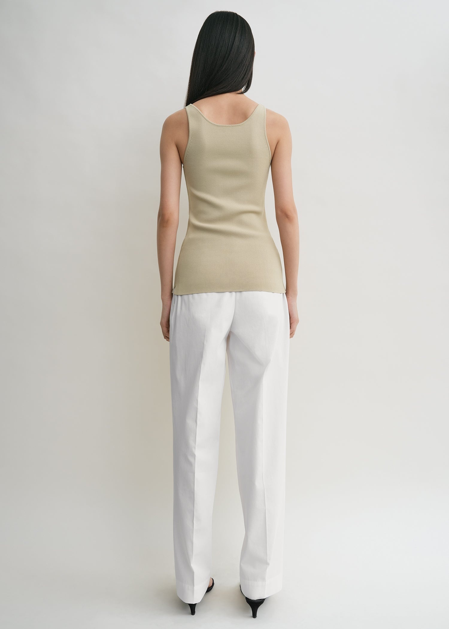 Compact knit tank desert - 4
