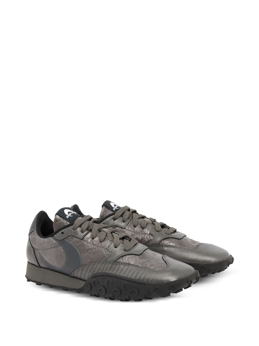 Moongram-embossed sneakers - 2