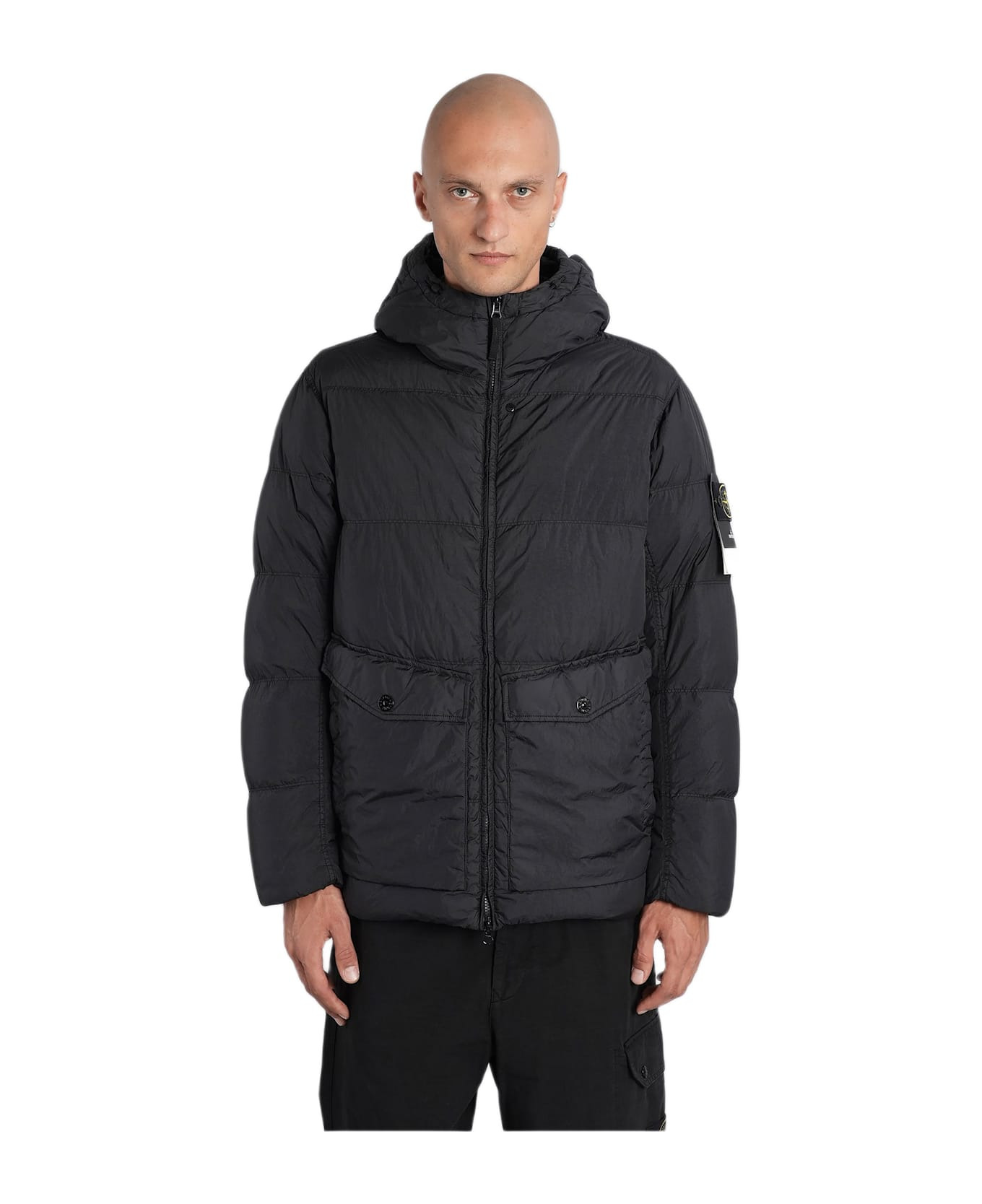 Puffer In Black Polyamide - 1
