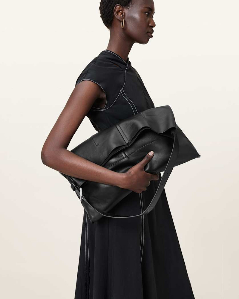 ASHA LEATHER SHOULDER BAG 4
