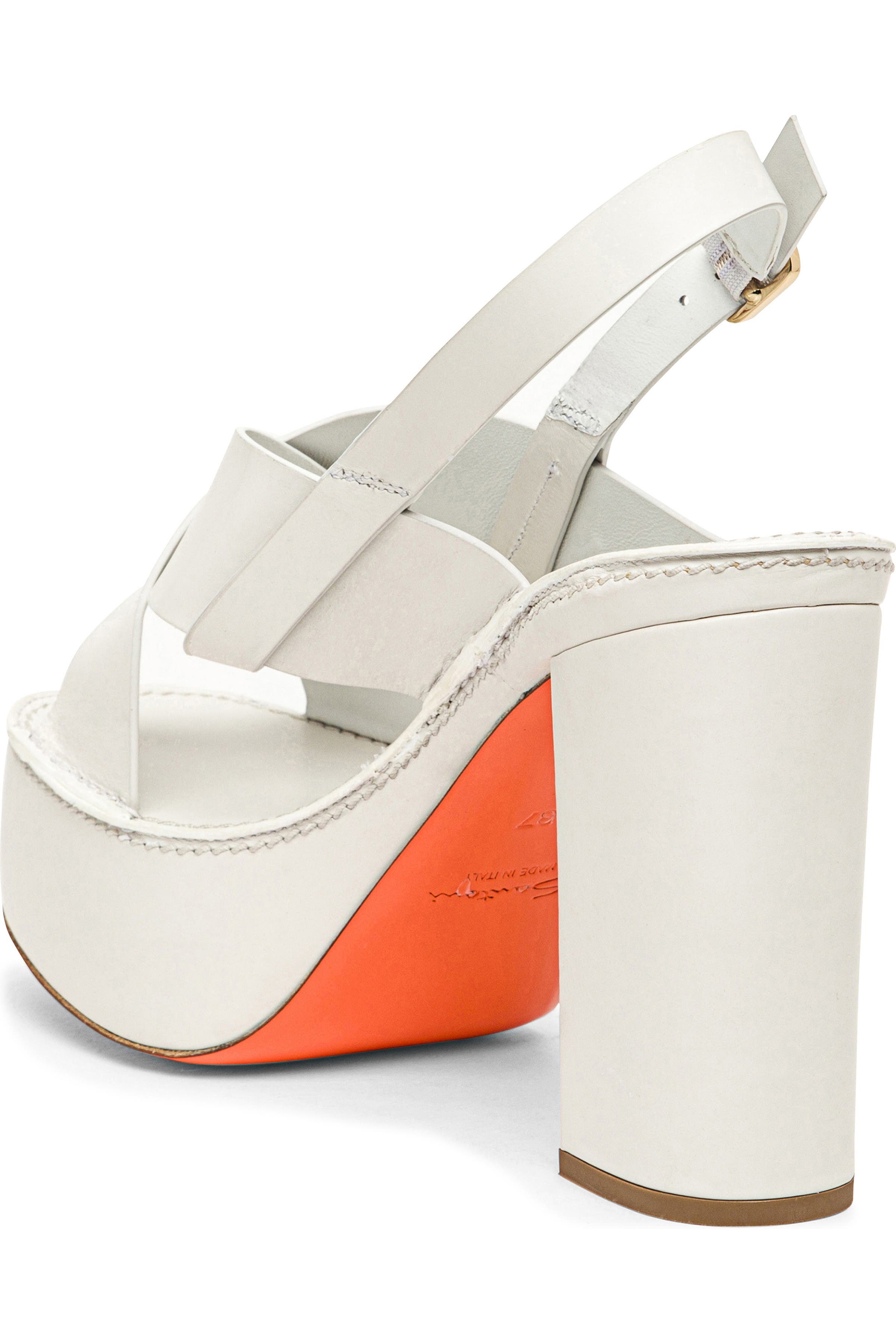 Santoni Women's high-heel sandal in White at Nordstrom - 9
