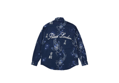 PALACE CARP SHIRT NAVY / WHITE outlook