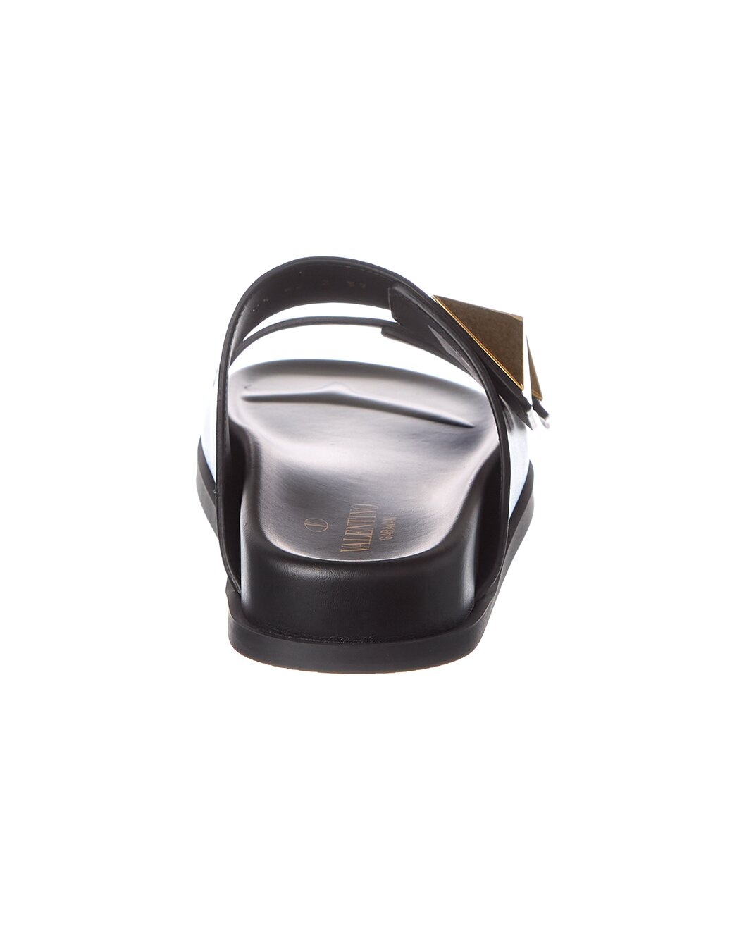 Valentino One Stud Leather Sandal - 3