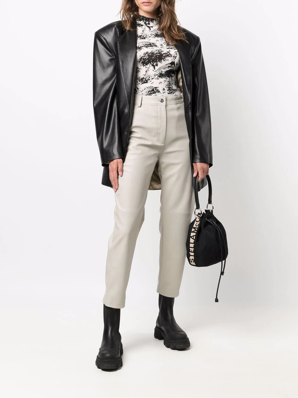 Hailey cropped trousers - 2