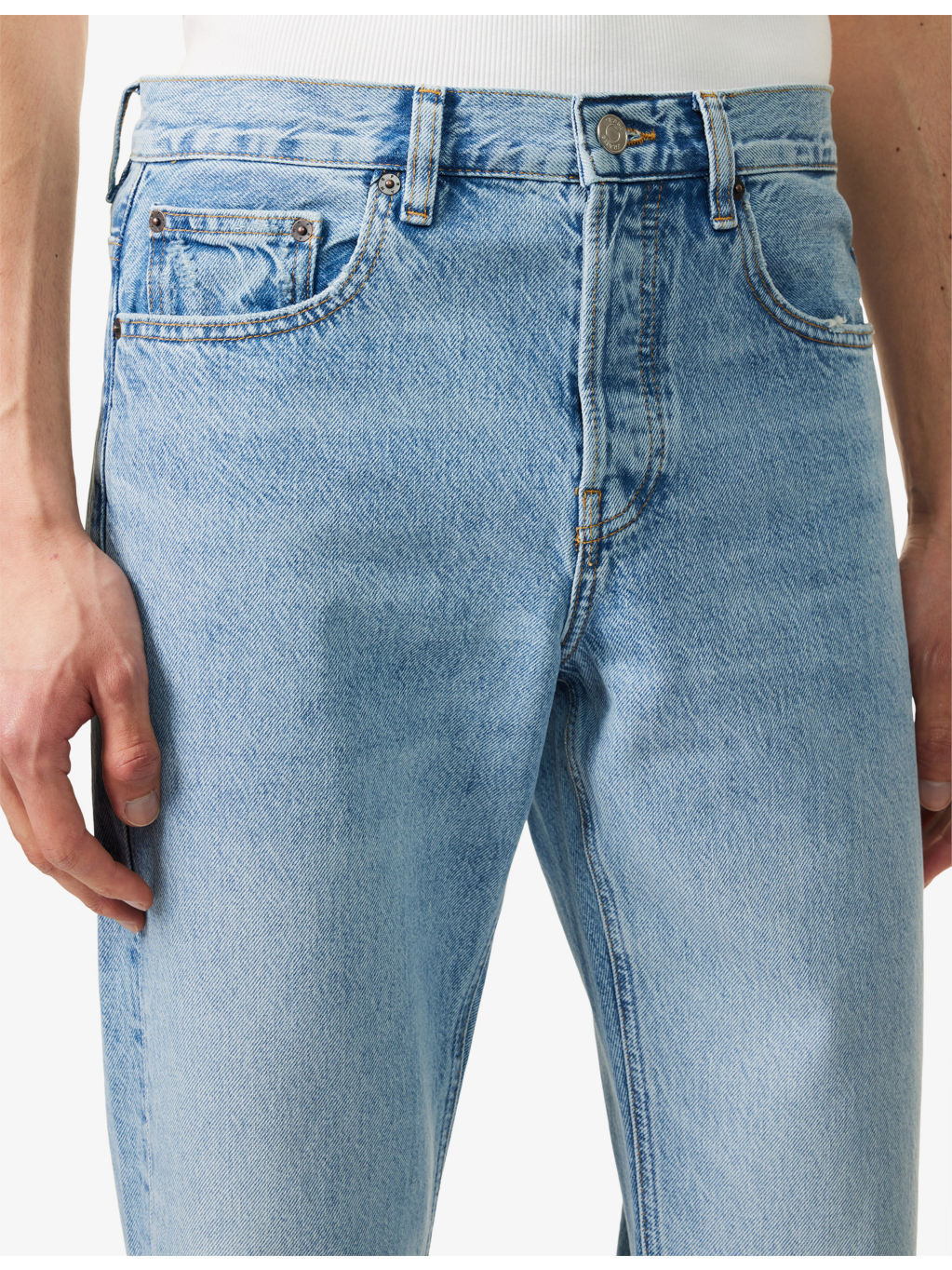 The Straight regular-fit stretch-denim jeans - 5