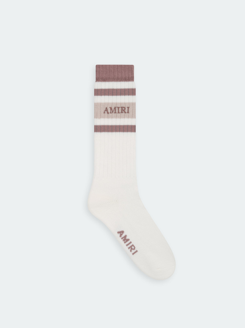 AMIRI STACK STRIPE CHUNKY SOCK 1