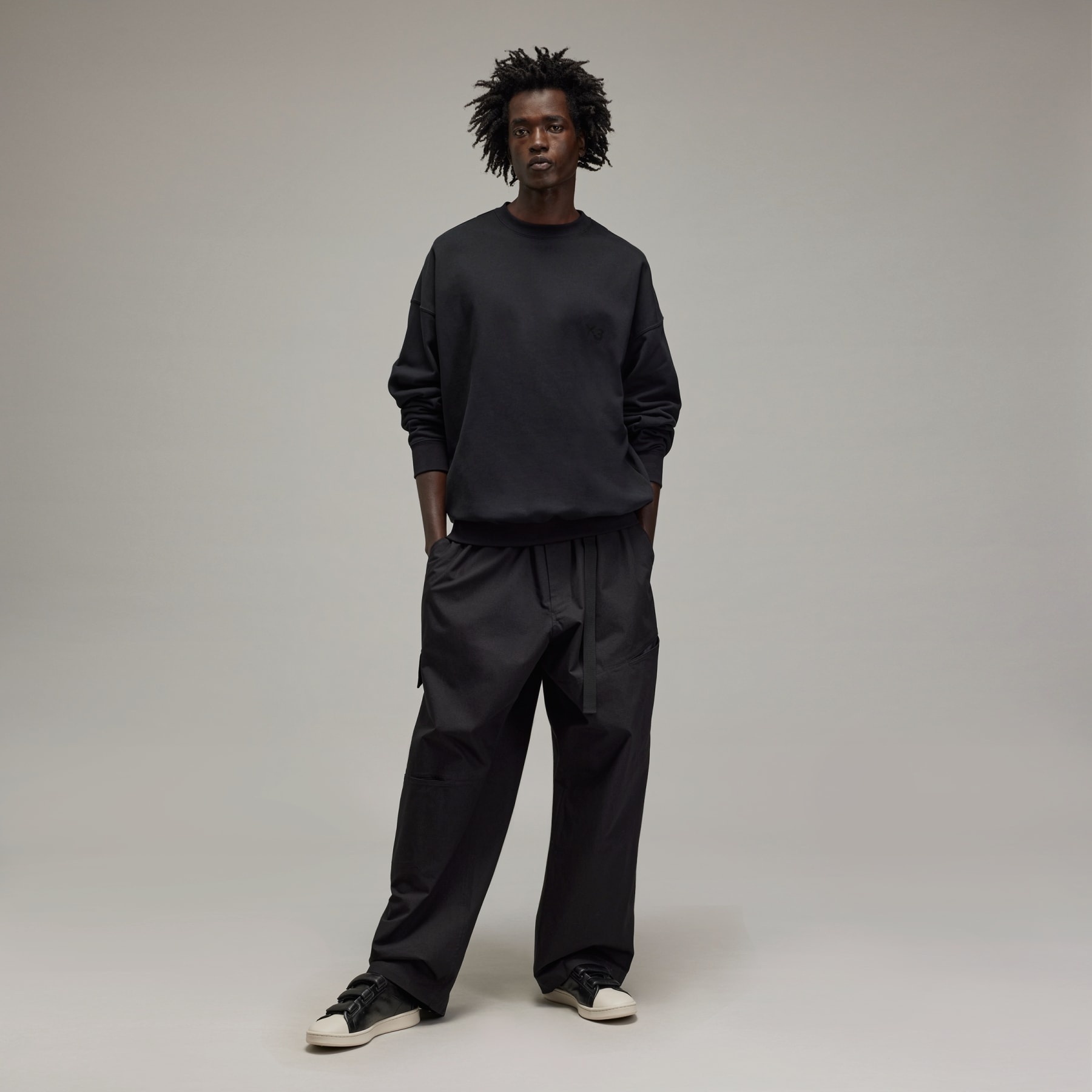 Y-3 French Terry Crew Sweater - 5