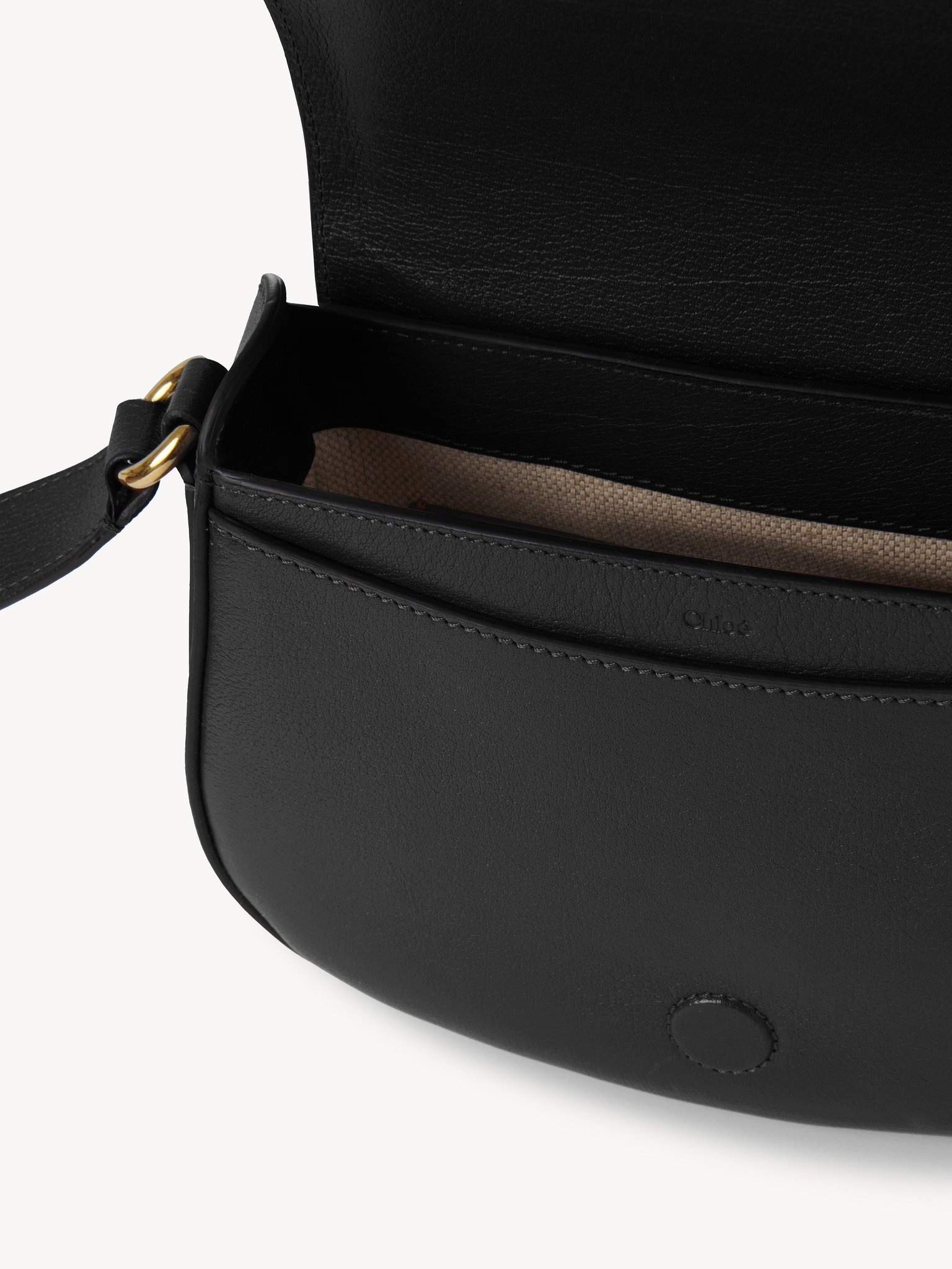 HORSE MEDAL SADDLE BAG IN GRAINED LEATHER - 4