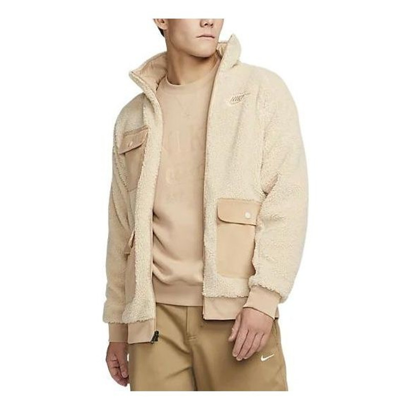 Nike Sportswear 가득 차있 Zip Reversible 재킷 '베이지' DZ4713-126 - 1