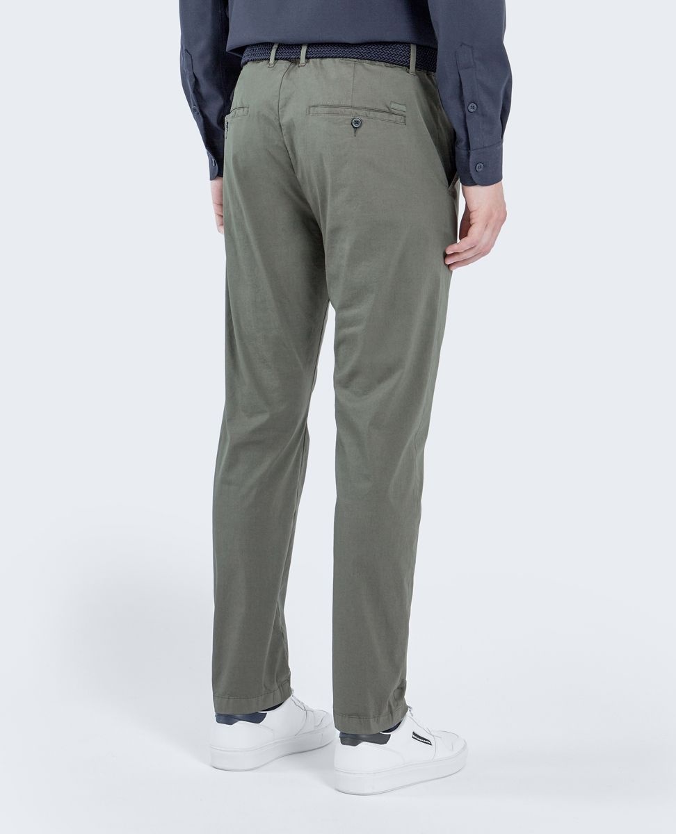 Stretch nylon and cotton Travel Trousers - 4