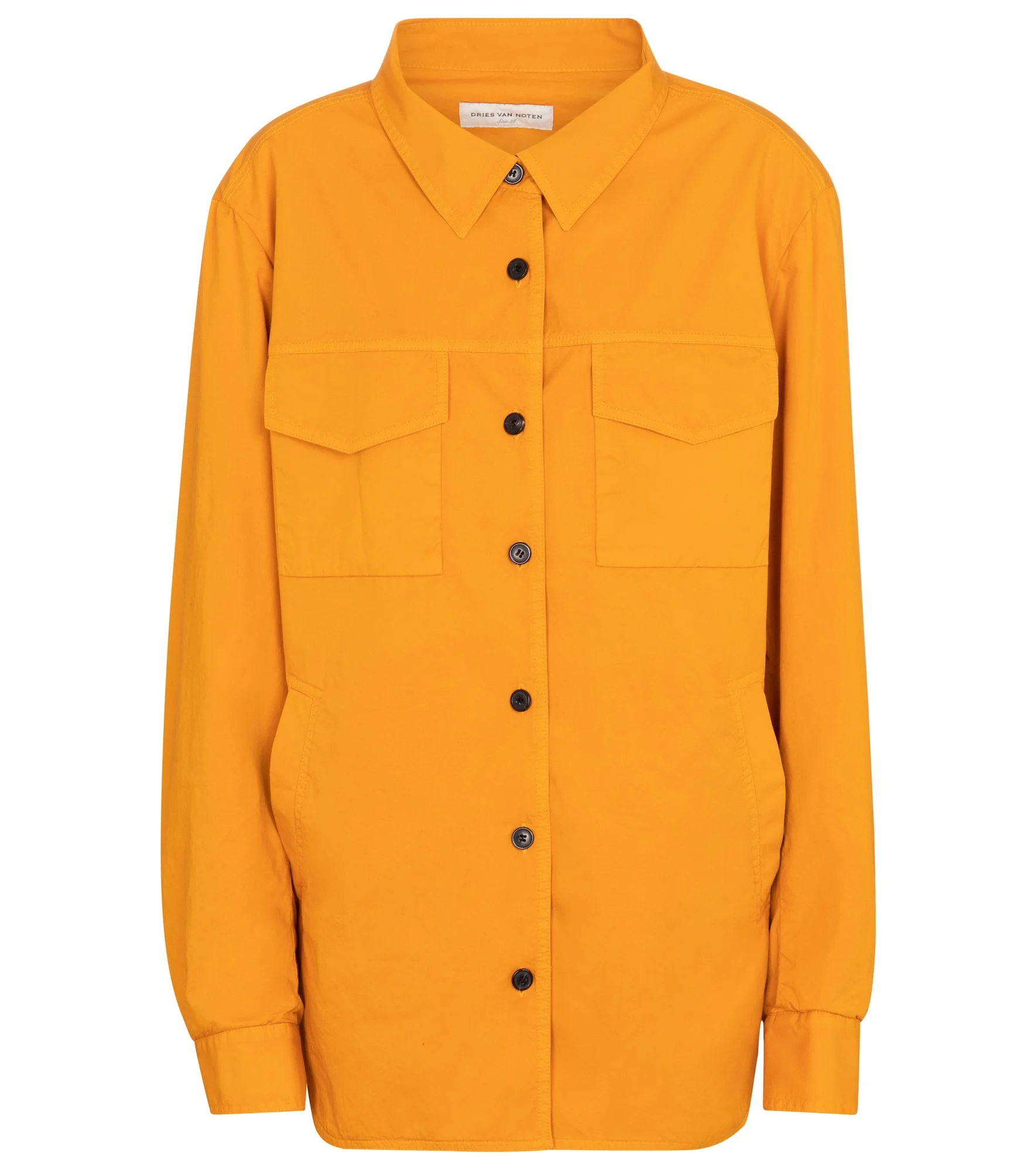 Cotton shirt jacket - 1