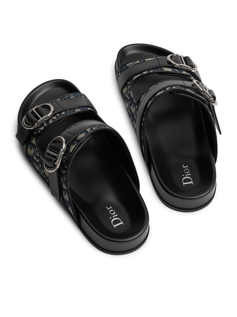 AQUA SANDALS IN DIOR OBLIQUE JACQUARD 3