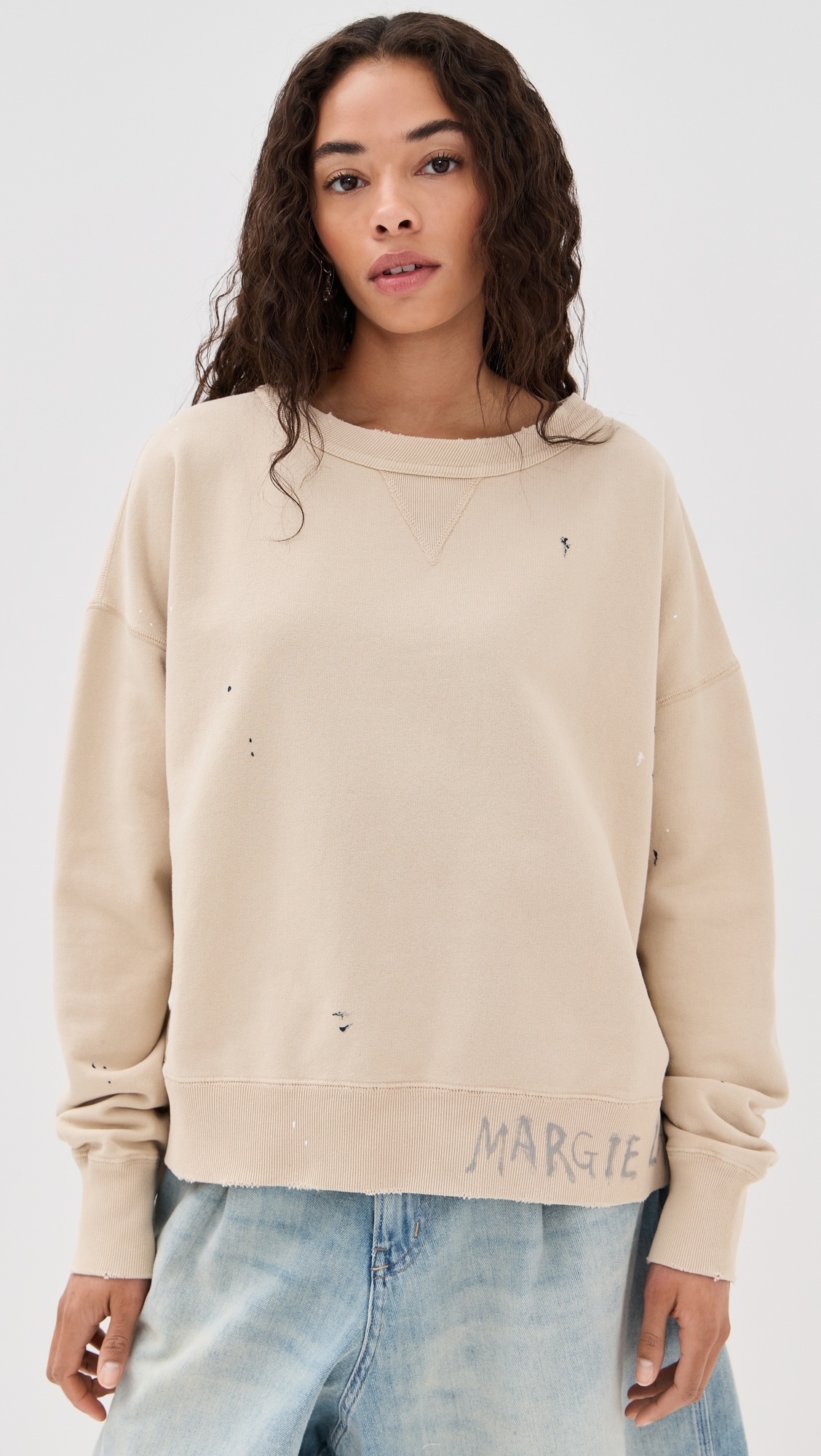 Crew Neck Sweatshirt - 6