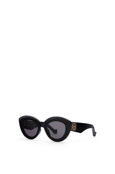 Loewe Butterfly Anagram Fitted sunglasses in acetate outlook