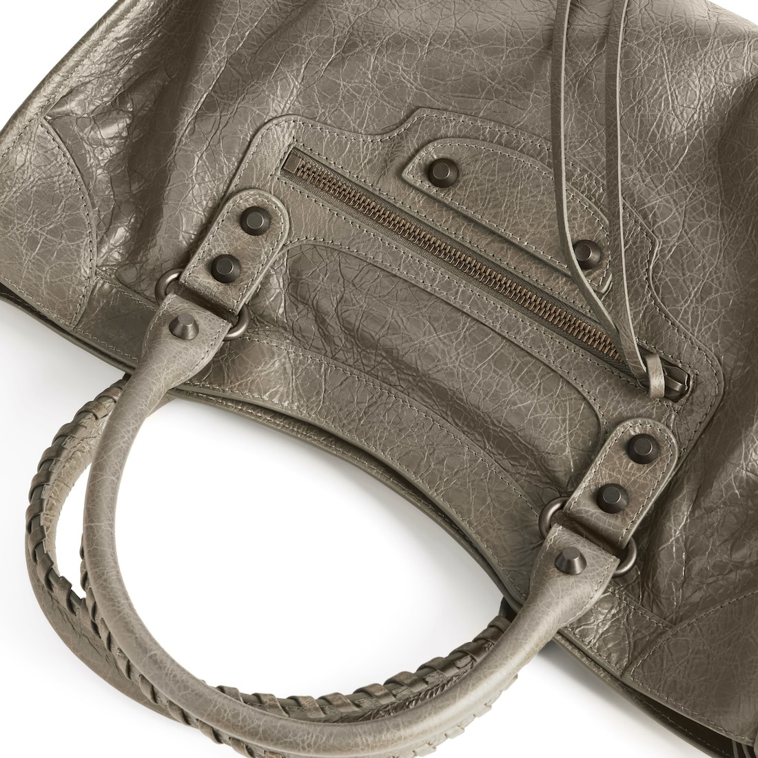 Women's Le City Medium Bag in Army Green - 6
