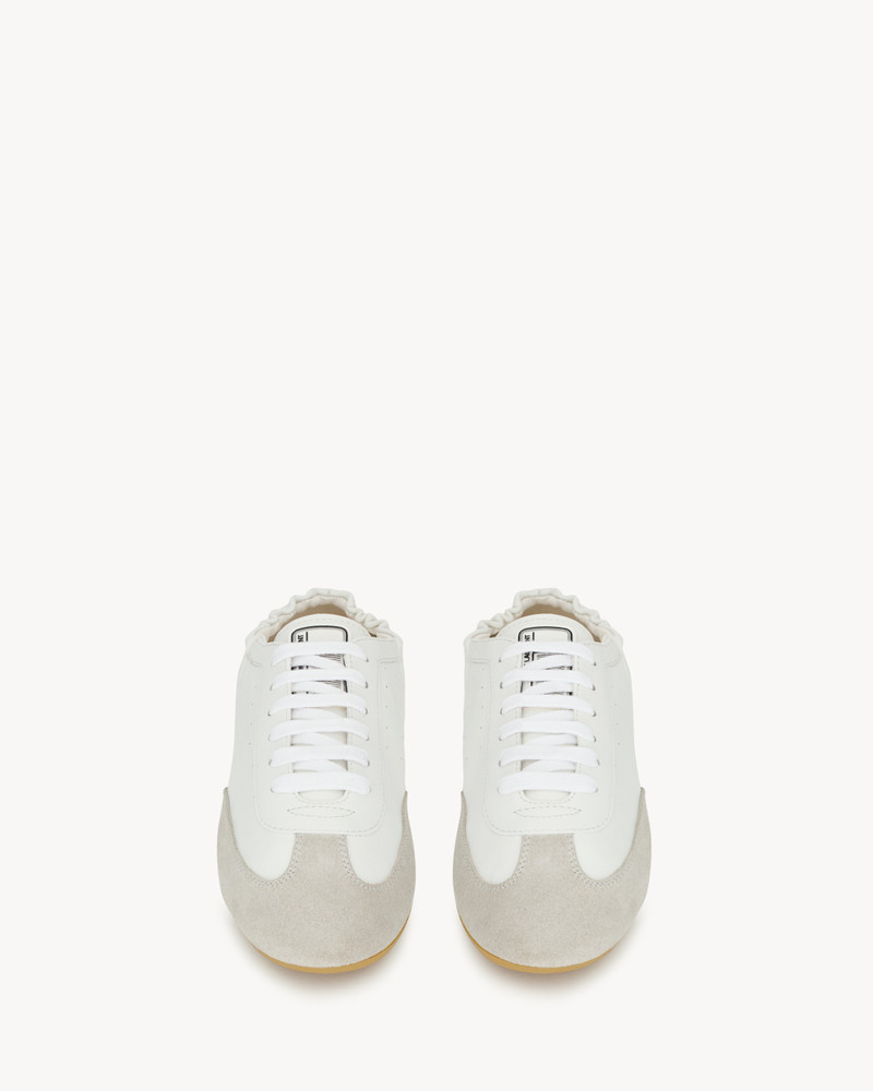 SAINT LAURENT LEWIS SNEAKERS IN LEATHER AND SUEDE outlook