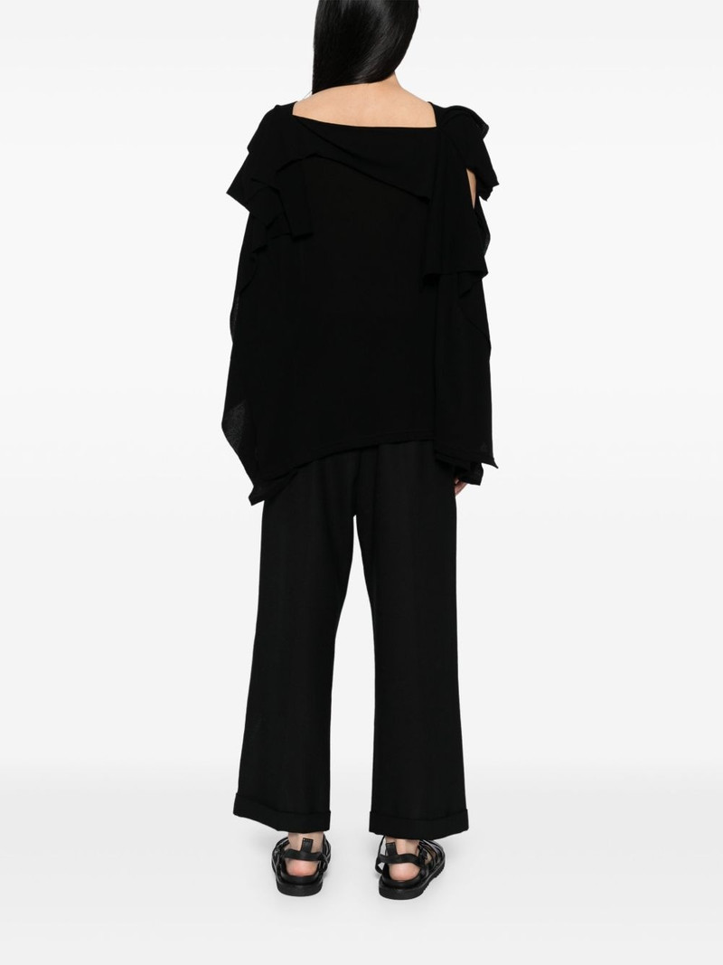 draped twisted vest 4