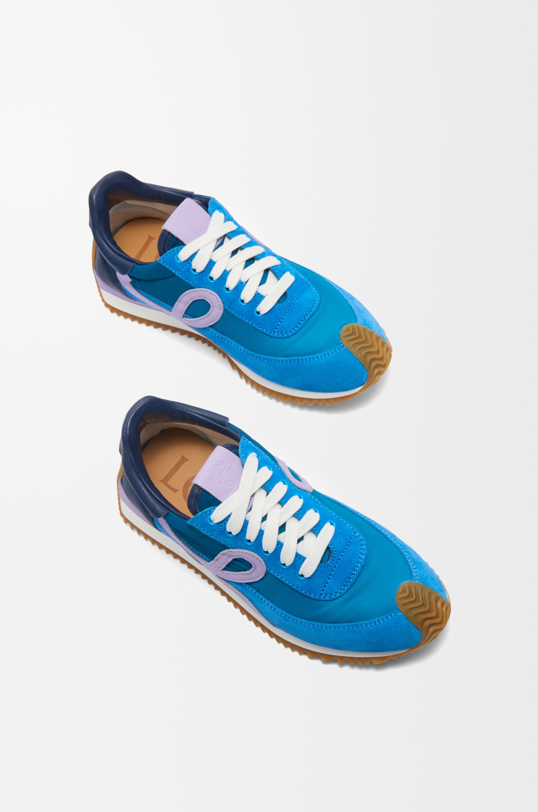 Flow Runner 2.0 in nylon and suede - 4