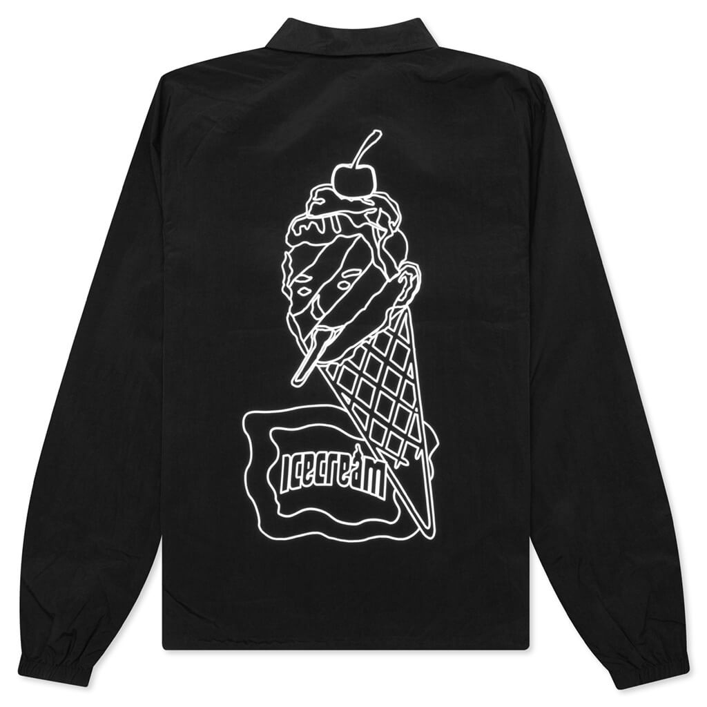 REVERSIBLE VIVID JACKET - BLACK - 3