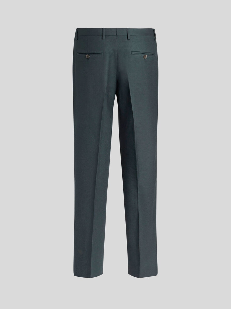 WOOL TROUSERS WITH PLEATS - 6