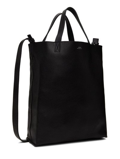 A.P.C. Black Maiko Medium Shopping Tote outlook