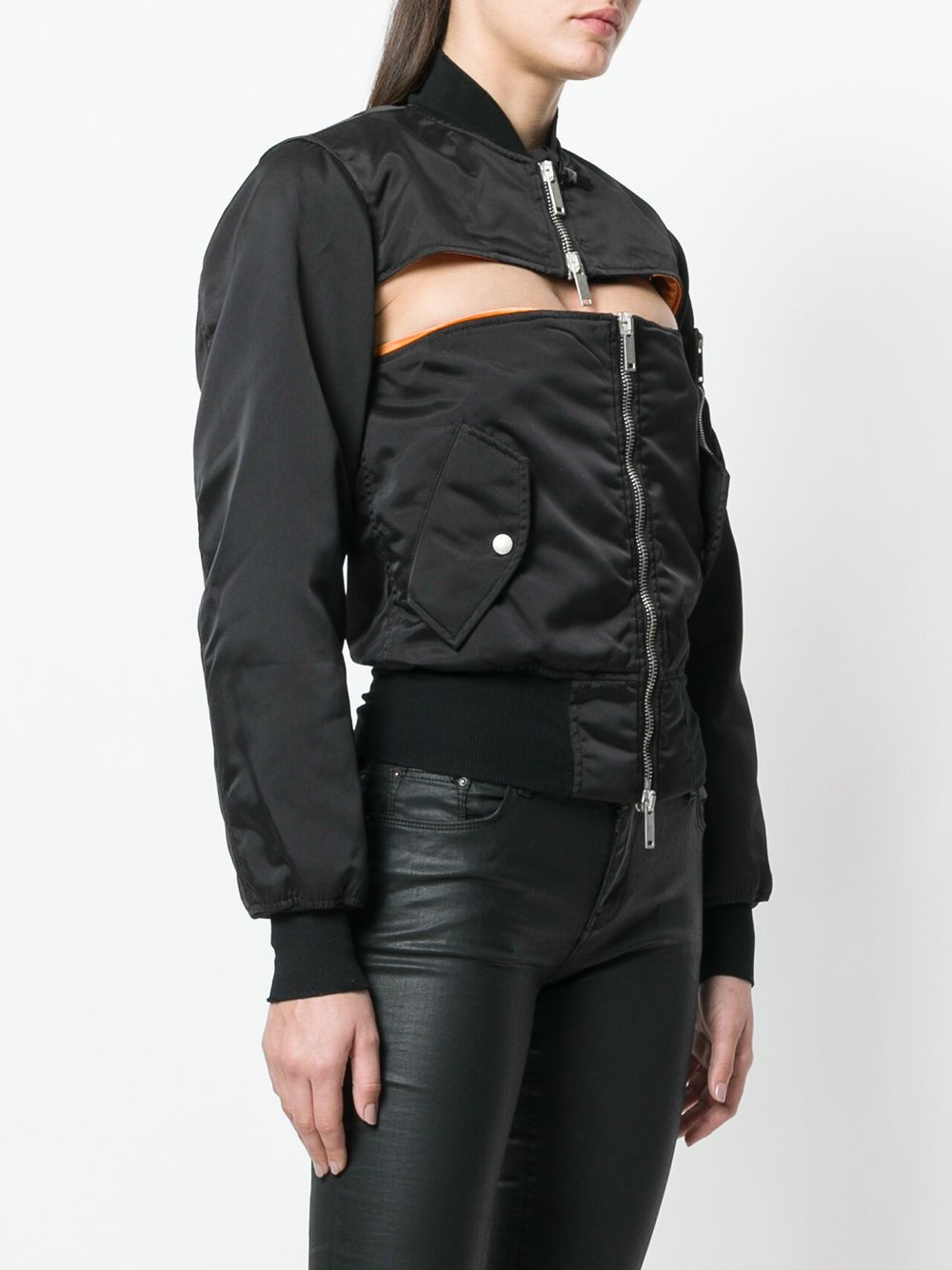 front chest hole jacket - 3
