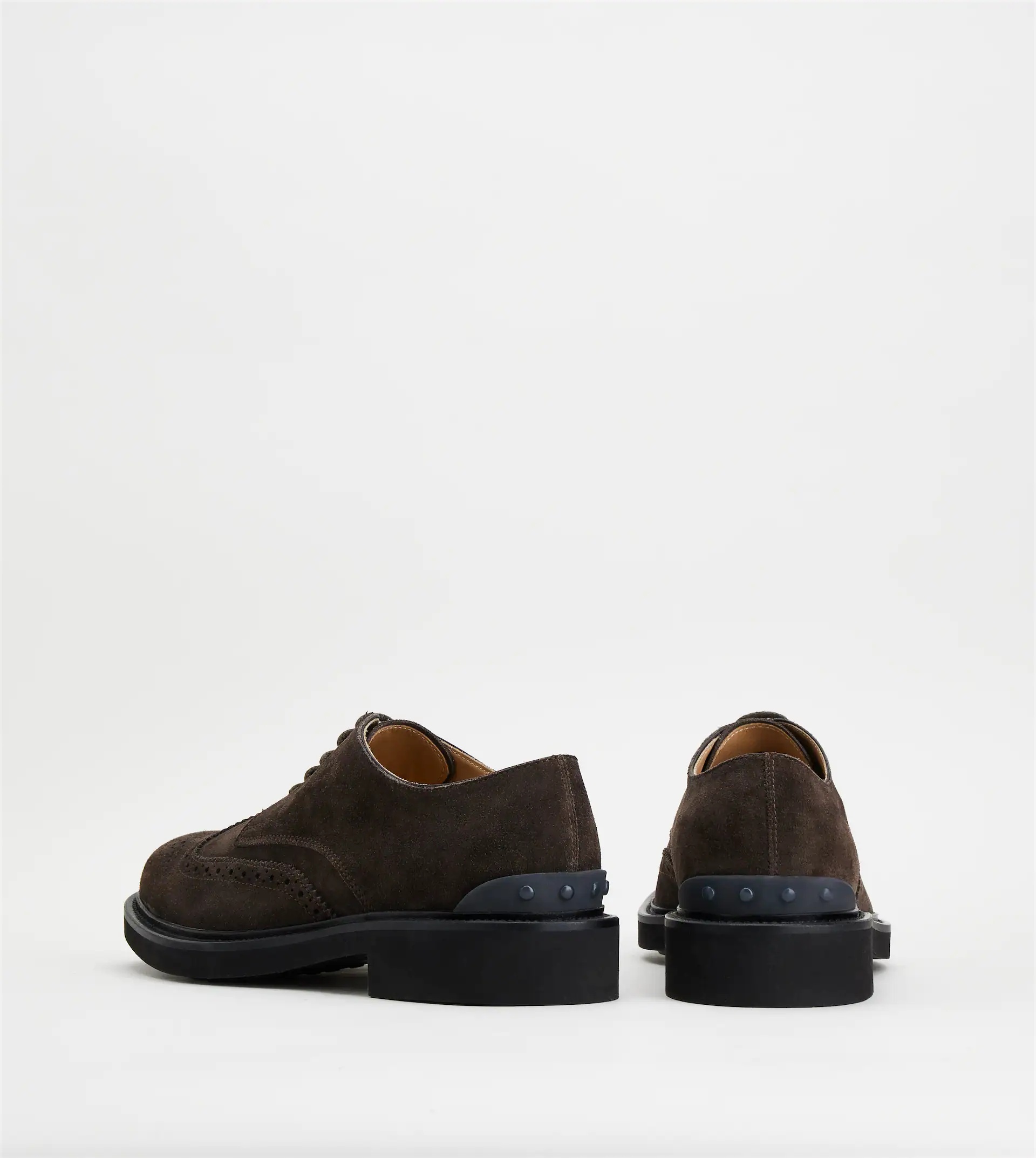 LACE-UPS IN SUEDE - BROWN - 3