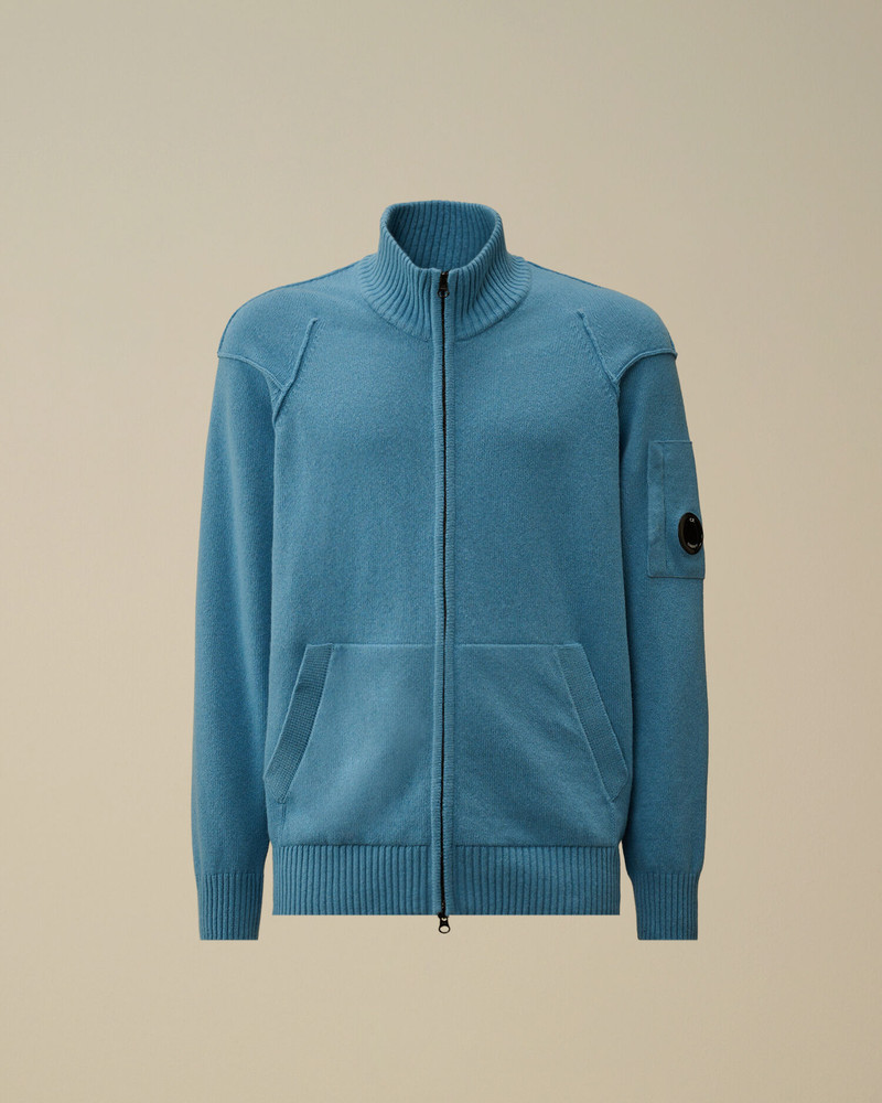 Lambswool GRS Full Zip Sweater 1