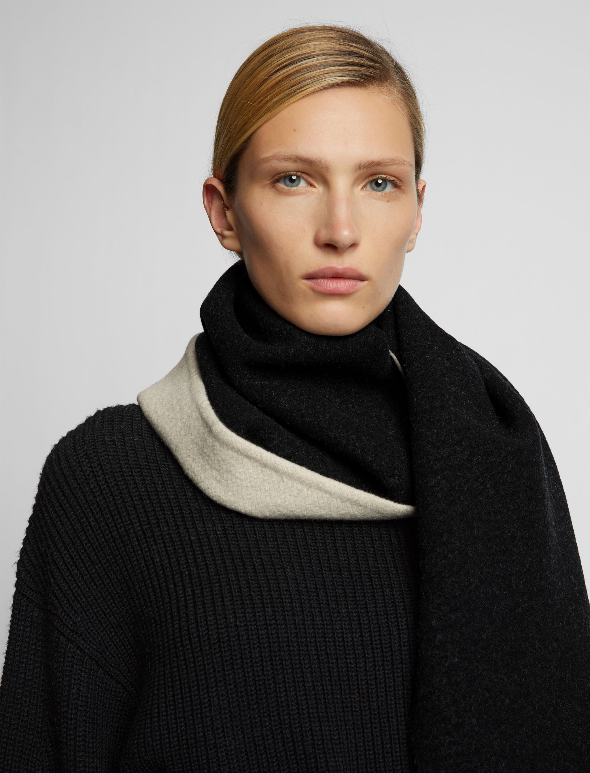 Cashmere Double Face Scarf - 4