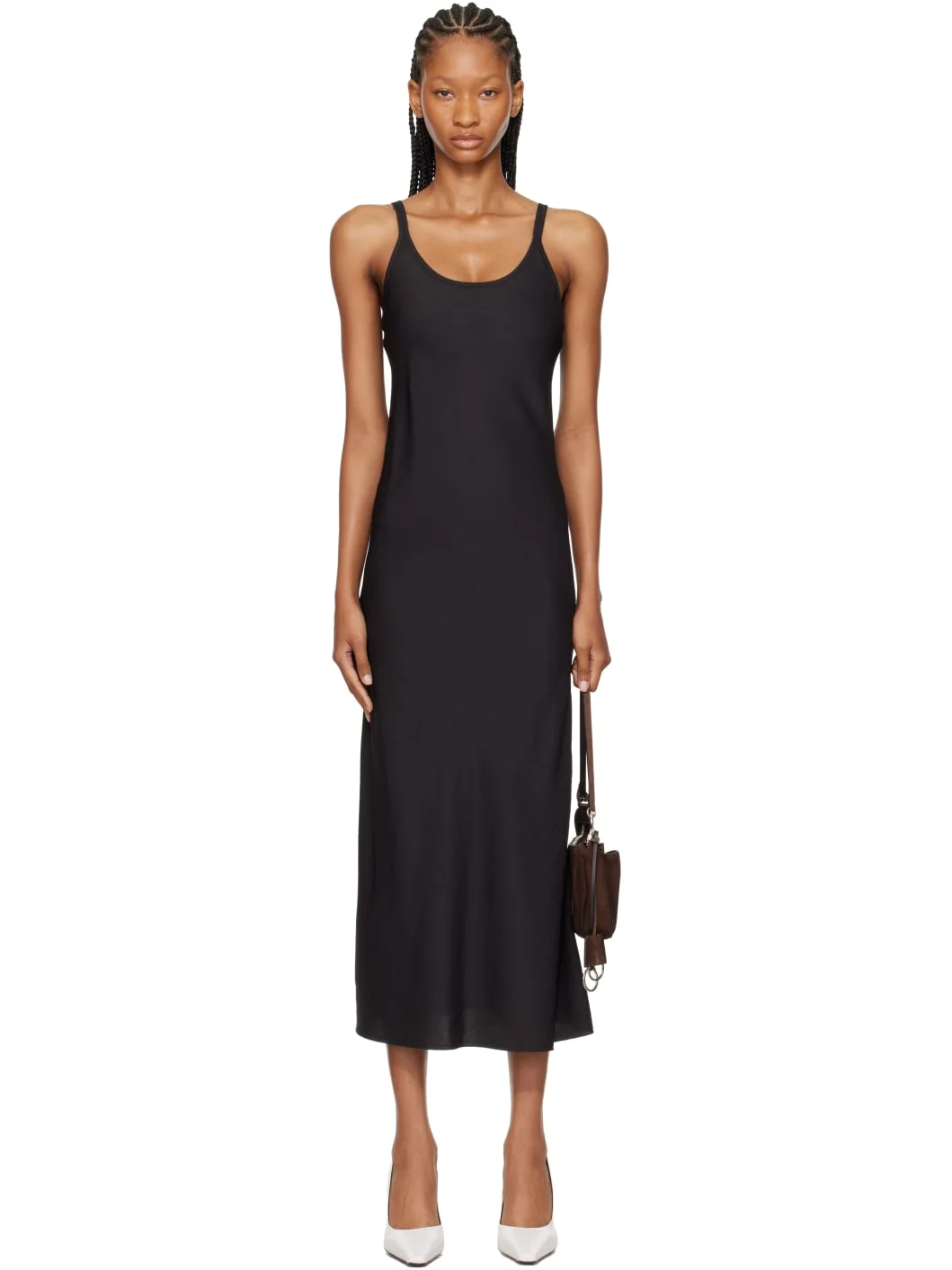 Black Glide Maxi Dress - 1