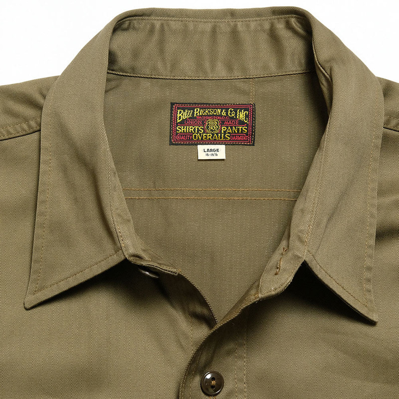 HERRINGBONE WORK SHIRTS - SHORT SLEEVE - BR39530 4