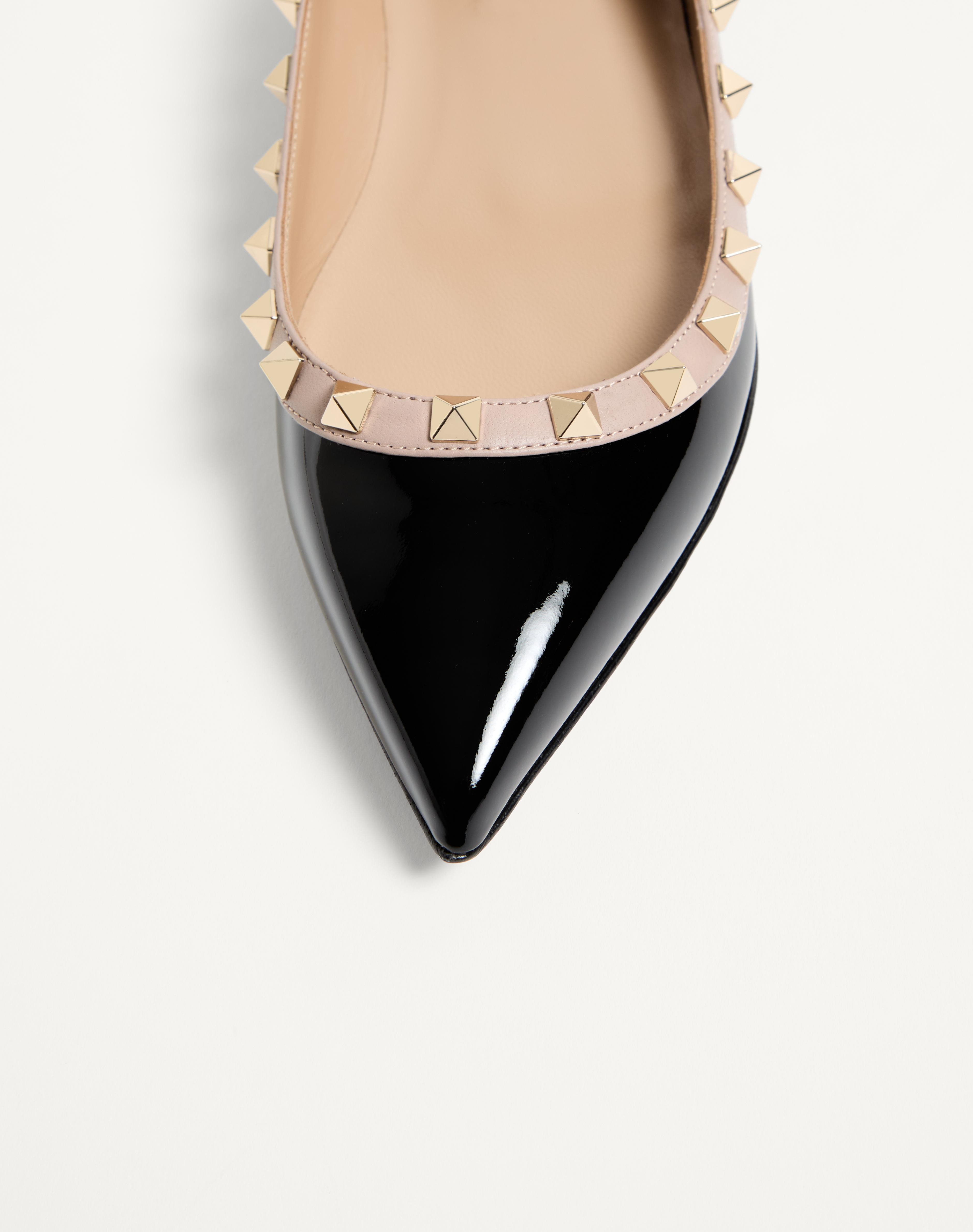 PATENT ROCKSTUD BALLET FLAT - 6