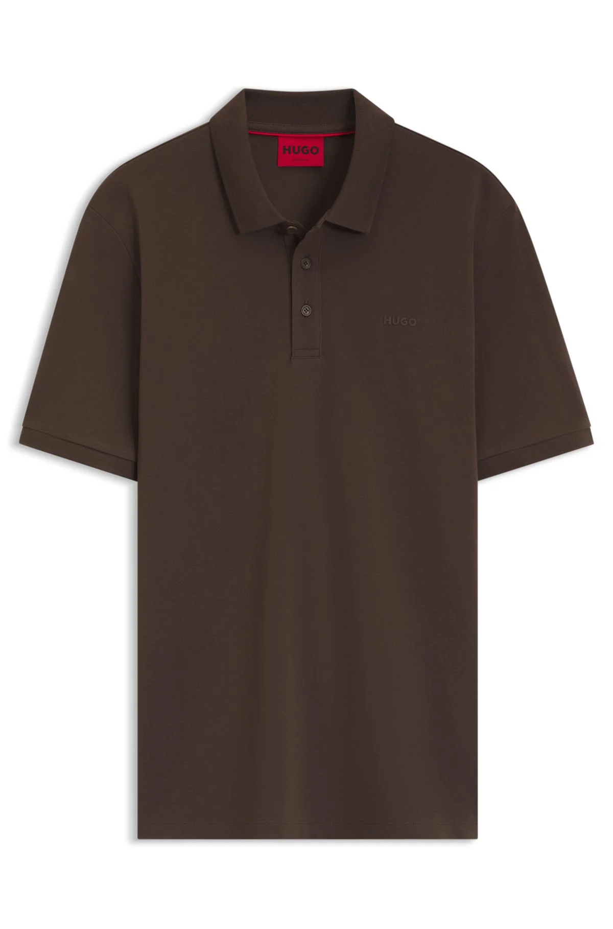 COTTON-PIQUÉ POLO SHIRT WITH LOGO PRINT - 1