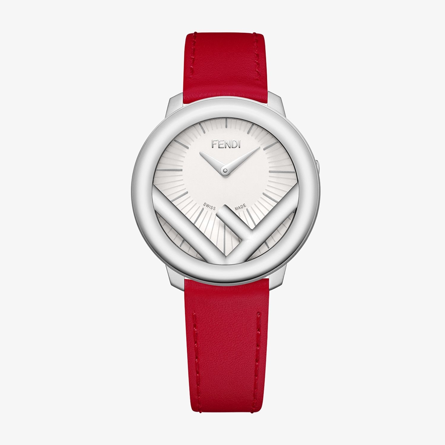 Watch with F is Fendi logo - 1