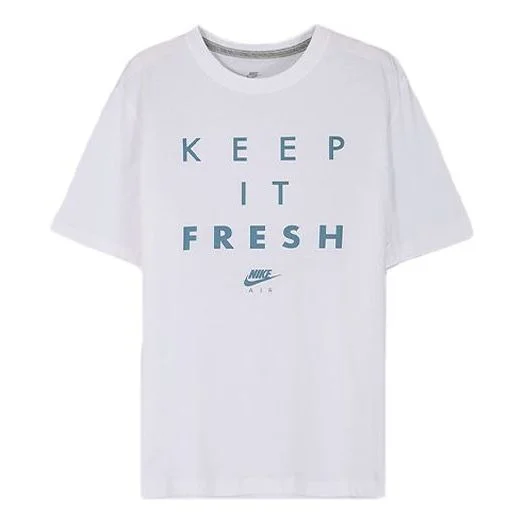 Nike Men's Sportswear Keep It Fresh Short Sleeve White CW4821-100 - 1